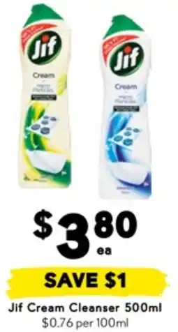 Drakes Jif Cream Cleanser offer