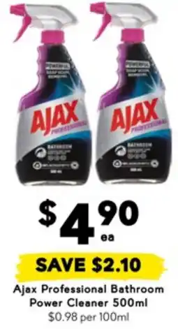 Drakes Ajax Professional Bathroom Power Cleaner offer