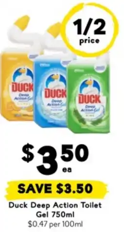 Drakes Duck Deep Action Toilet Gel offer