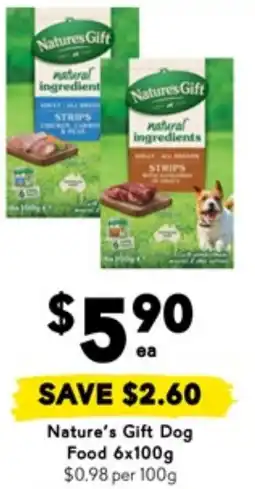 Drakes Nature's Gift Dog Food offer