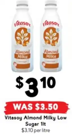 Drakes Vitasoy Almond Milky Low Sugar offer