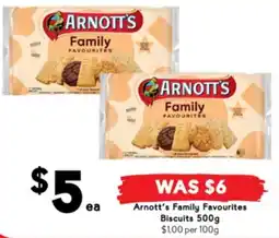 Drakes Arnott's Family Favourites Biscuits offer