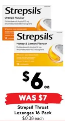 Drakes Strepsil Throat Lozenges offer
