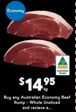 Drakes Australian Economy Beef Rump offer