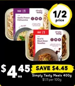 Drakes Simply Tasty Meals offer