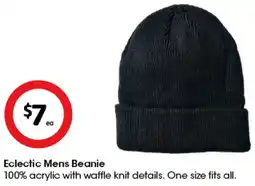 Coles Eclectic Mens Beanie offer