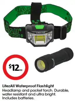 Coles LitezAll Waterproof Flashlight offer