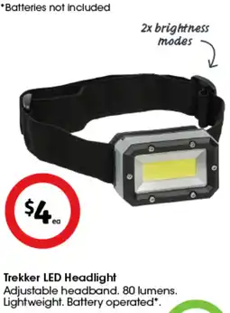 Coles Trekker LED Headlight offer