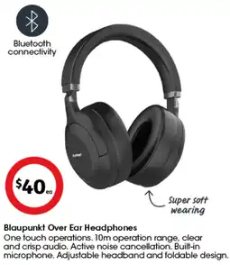Coles Blaupunkt Over Ear Headphones offer