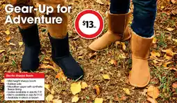Coles Electic Sherpa Boots offer