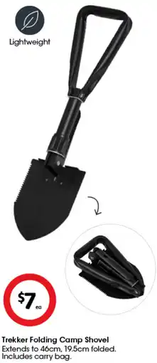 Coles Trekker Folding Camp Shovel offer