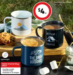 Coles Trekker Enamel Mug offer