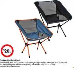 Coles Trekker Outdoor Chair offer