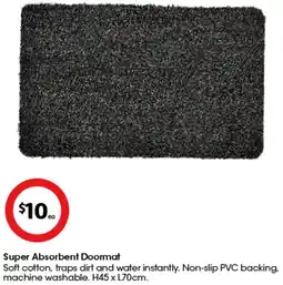 Coles Super Absorbent Doormat offer