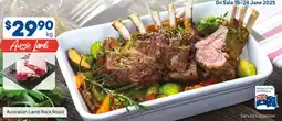 Foodland Australian Lamb Rack Roast offer