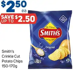 Foodland Smith's Crinkle Cut Potato Chips offer