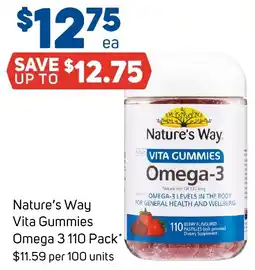 Foodland Nature's Way Vita Gummies Omega 3 offer