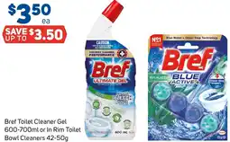 Foodland Bref Toilet Cleaner Gel or In Rim Toilet Bowl Cleaners offer