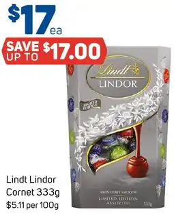 Foodland Lindt Lindor Cornet offer