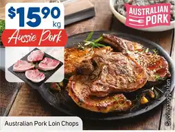 Foodland Australian Pork Loin Chops offer