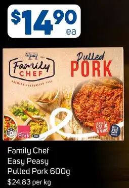 Foodland Family Chef Easy Peasy Pulled Pork offer