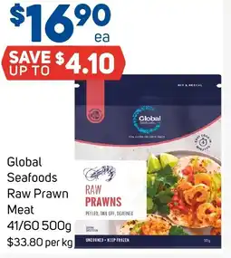 Foodland Global Seafoods Raw Prawn Meat 41/60 offer