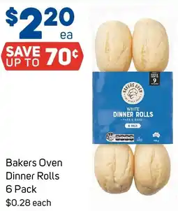 Foodland Bakers Oven Dinner Rolls offer