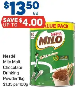 Foodland Nestlé Milo Malt Chocolate Drinking Powder offer