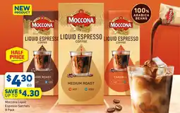 Foodland Moccona Liquid Espresso Satchels offer