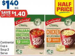 Foodland Continental Cup a Soup offer