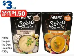 Foodland Heinz Soup of the Day Pouches offer