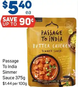 Foodland Passage To India Simmer Sauce offer