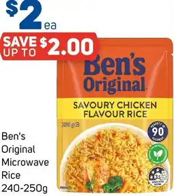 Foodland Ben's Original Microwave Rice offer