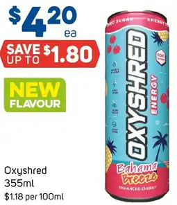 Foodland Oxyshred offer