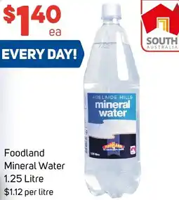Foodland Foodland Mineral Water offer