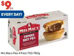 Foodland Mrs Macs Pies offer