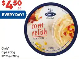 Foodland Chris' Dips offer