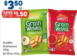 Foodland SunBite Grainwaves offer