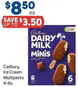 Foodland Cadbury Ice Cream Multipacks offer