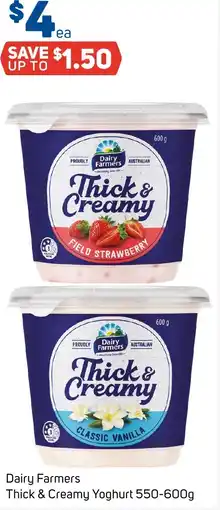 Foodland Dairy Farmers Thick & Creamy Yoghurt offer