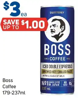 Foodland Boss Coffee offer