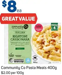 Foodland Community Co Pasta Meals offer
