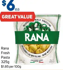 Foodland Rana Fresh Pasta offer