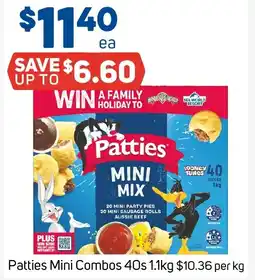 Foodland Patties Mini Combos offer