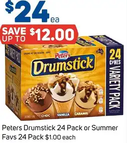Foodland Peters Drumstick or Summer Favs offer