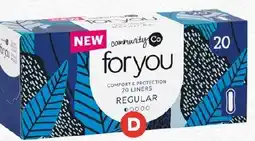 Foodland Community Co For U Regular Liners offer