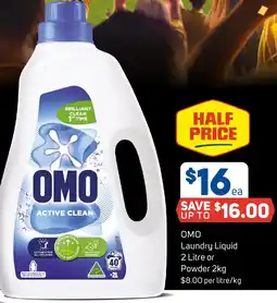 Foodland OMO Laundry Liquid offer