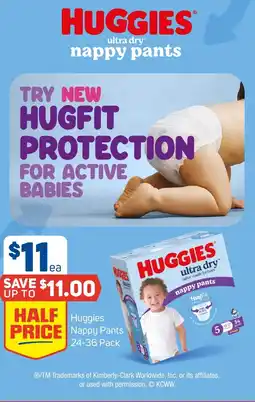 Foodland Huggies Nappy Pants offer