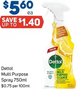 Foodland Dettol Multi Purpose Spray offer