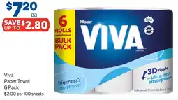 Foodland Viva Paper Towel offer